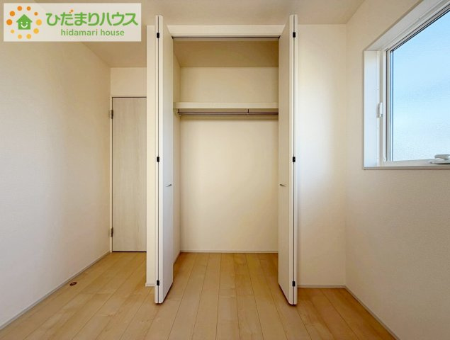 いわき市四倉上仁井田2期　新築戸建　1号棟の収納|洋室A収納