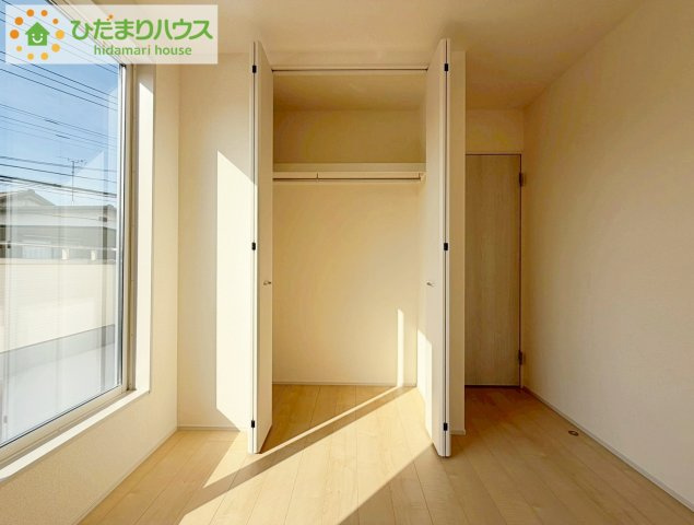 いわき市四倉上仁井田2期　新築戸建　1号棟の収納|洋室B収納