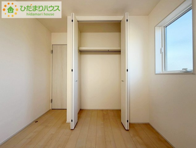 いわき市四倉上仁井田2期　新築戸建　1号棟の収納|洋室C収納