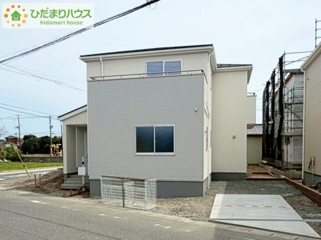 いわき市四倉上仁井田2期　新築戸建　1号棟の外観|今から見たいも大歓迎！お気軽にお問い合わせください☆彡