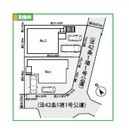 藤沢市善行3丁目2期　新築戸建　全2棟1号棟の区画図