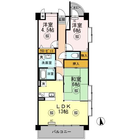 プラザハイツ二ツ屋A棟