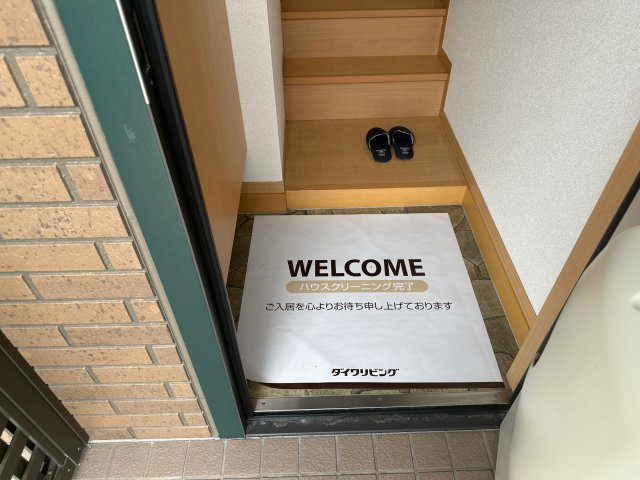 ダリア　Ｂ棟の玄関