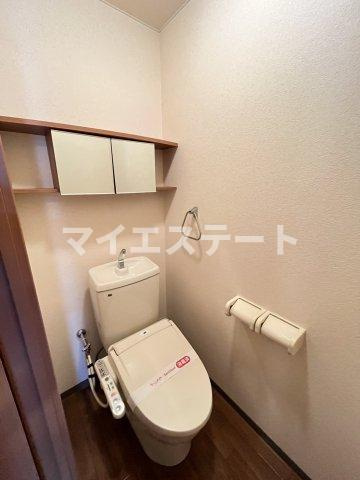 【トイレ】 | メゾン　サンフィット | 別部屋写真使用