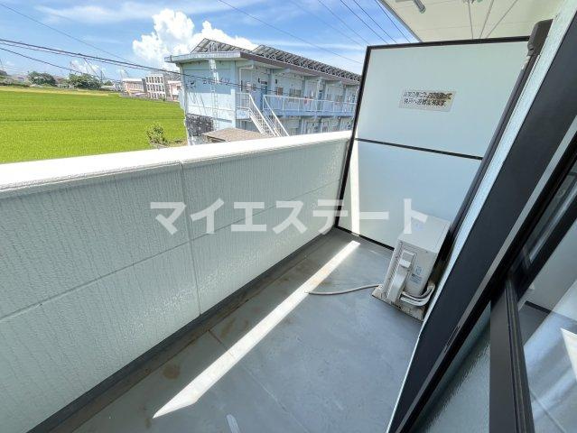 【バルコニー】 | メゾン　サンフィット | 別部屋写真使用