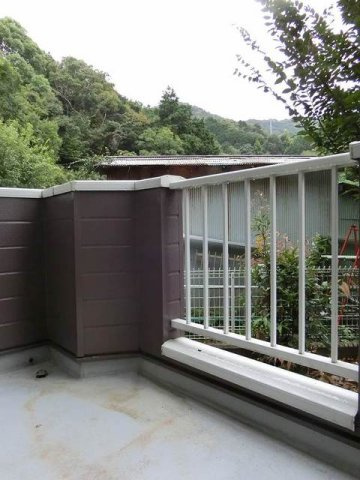 ソシアルコート香貫Ⅱのバルコニー