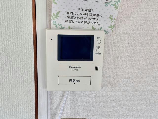 コーポ堂の前のセキュリティ