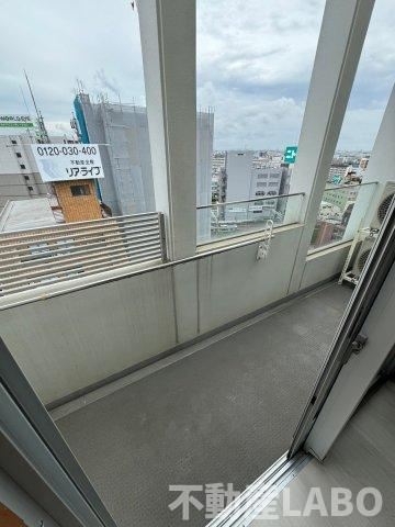 BGC難波タワーのバルコニー