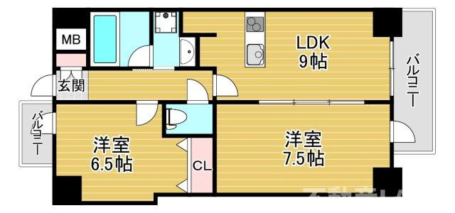 BGC難波タワーの間取り