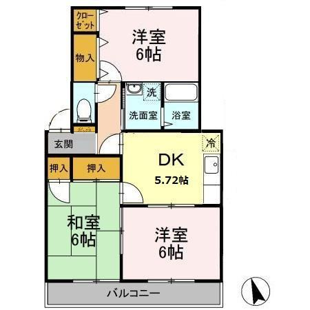 【間取り】 | サイプレス北習志野