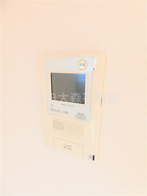 メインステージ西蒲田Ⅱの設備|TVモニター付オートロック　インタ―ホン