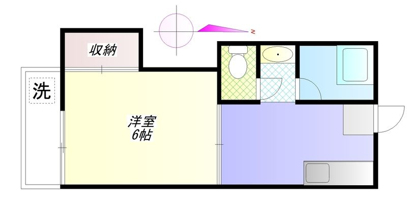 国分寺市光町２丁目のアパート