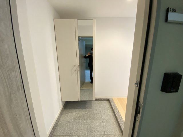 マンションエクセルハエバルの玄関