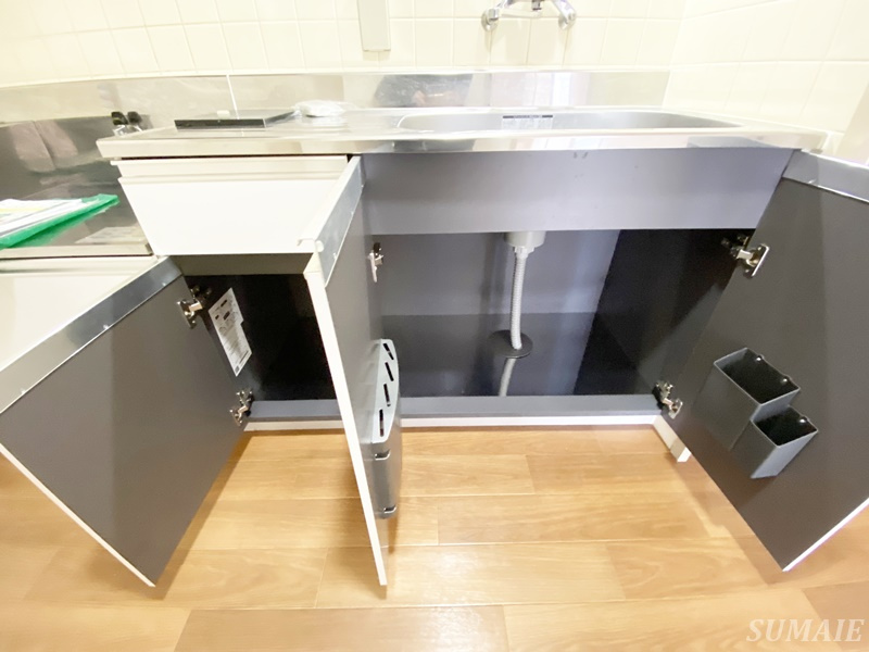 櫻の収納|キッチン下収納です☆