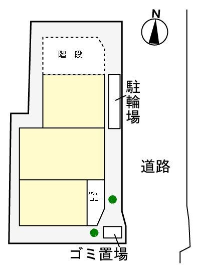アドニスター・西大井の駐車場