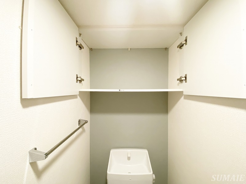 アヴァンス東日暮里の収納|トイレ上収納です☆