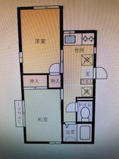 【間取り】 | ハイツわたなべ