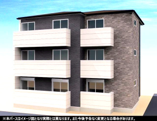 ＫＥＩＡＩ　ＲＥＳＩＤＥＮＣＥ　南柏の外観パース|外観パースです