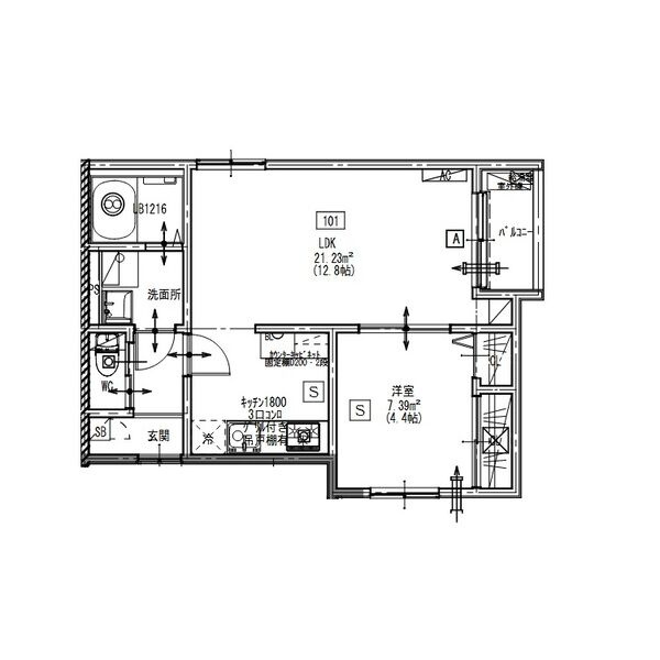 Delica大江の間取り