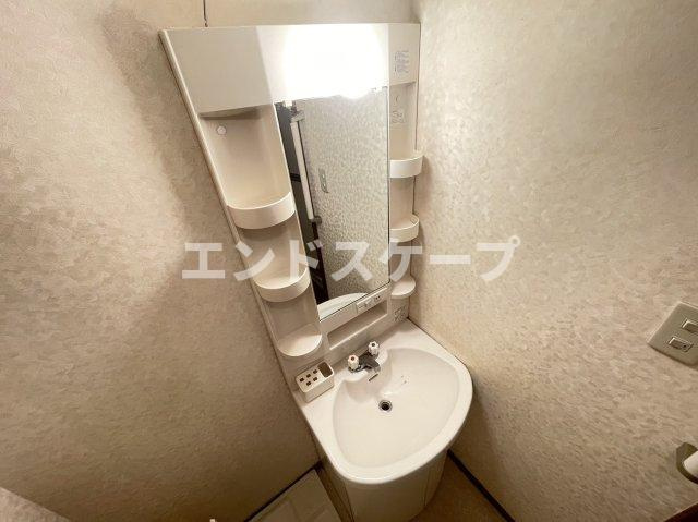 コンフォール石坂Dの独立洗面台|高崎、前橋エリアのお部屋探しはエンドスケープまで！お客様の理想お聞かせ下さい♪