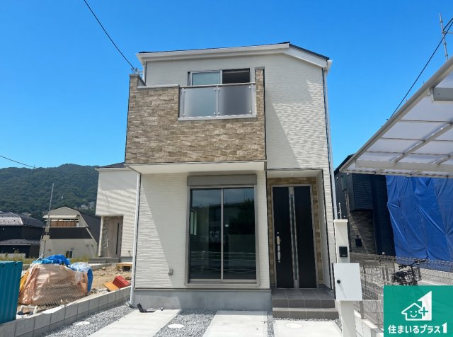 西宮市生瀬東町　第1期　新築一戸建ての外観|周辺は落ち着いた街並みの住宅地！子育てがしやすい住環境です！まだ未完成ですが、現地でしかわからない事もございます。是非一度ご覧ください。