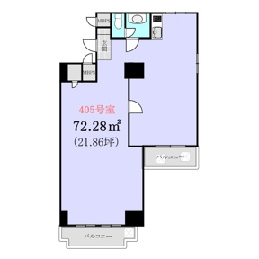 【間取り】 | 高円寺サマリヤマンション