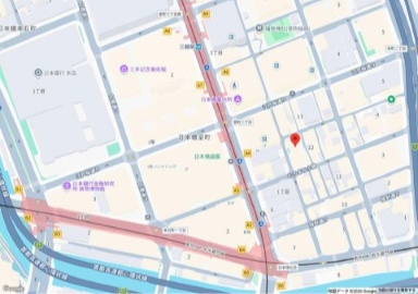 テラサキ第二ビルの地図