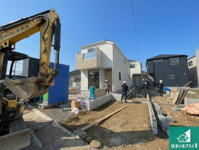 西宮市生瀬東町　第1期　新築一戸建ての外観|周辺は落ち着いた街並みの住宅地！子育てがしやすい住環境です！まだ未完成ですが、現地でしかわからない事もございます。是非一度ご覧ください。