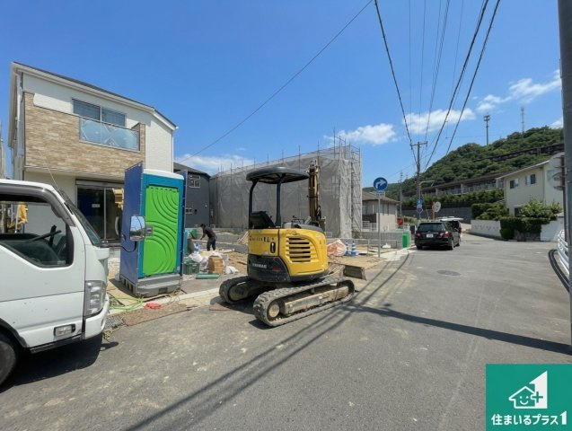 西宮市生瀬東町　第1期　新築一戸建ての前面道路含む現地写真|周辺は落ち着いた街並みの住宅地！子育てがしやすい住環境です！まだ未完成ですが、現地でしかわからない事もございます。是非一度ご覧ください。