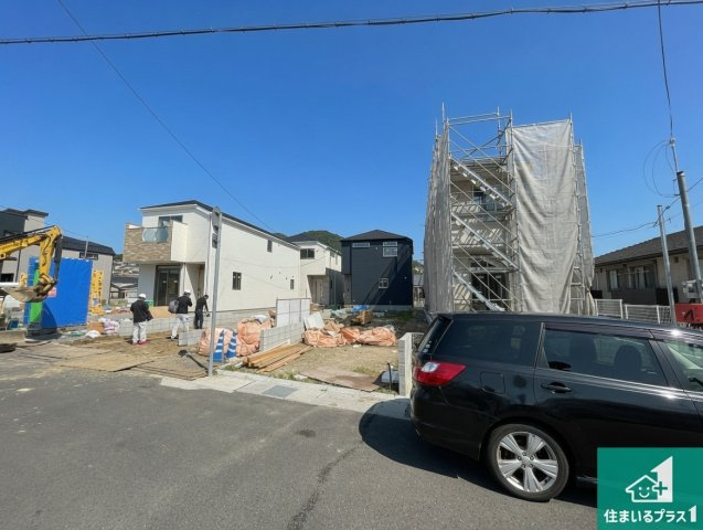 西宮市生瀬東町　第1期　新築一戸建ての外観|周辺は落ち着いた街並みの住宅地！子育てがしやすい住環境です！まだ未完成ですが、現地でしかわからない事もございます。是非一度ご覧ください。