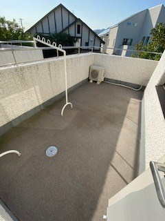 フローラ観音林のバルコニー