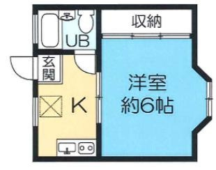 サニーハイツの間取り