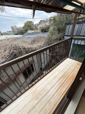 長田天神町5丁目貸家のバルコニー