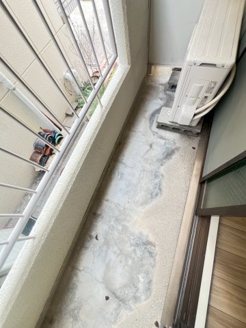 甲子園イトーハイツのバルコニー