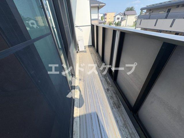 カルボナーラA棟のバルコニー|高崎、前橋のお部屋探しはエンドスケープまで！お客様の理想お聞かせ下さい♪