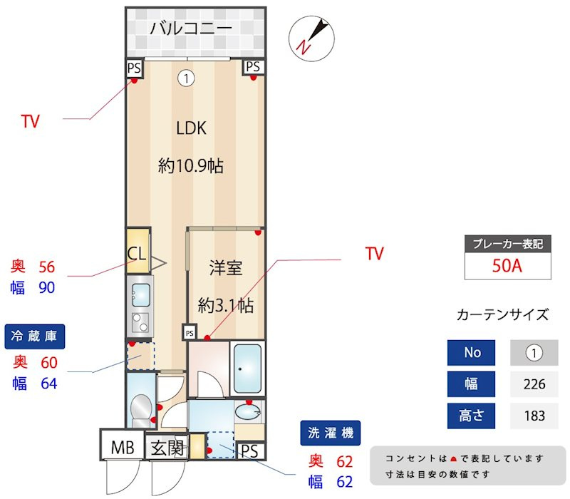 新品家具付きマンション鵜の木7(KaGood東京)