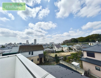 【展望】 | 本日内見できます　小・中学校6分　屋上　9号棟　市川市真間5　 | 販売現地
