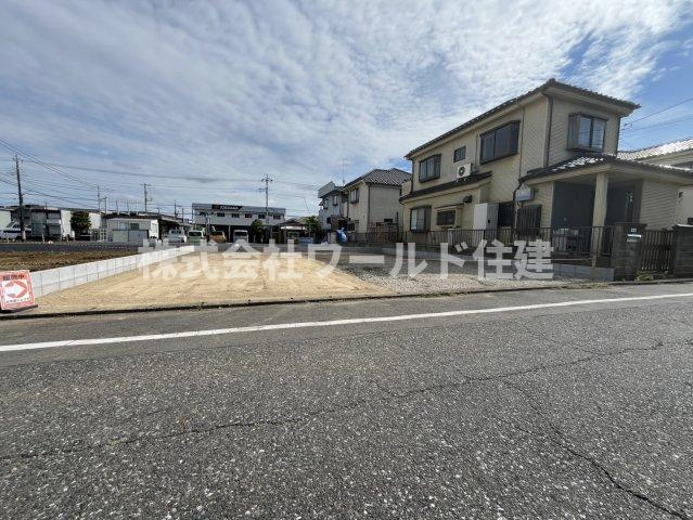 【建築条件なし】青梅市大門3丁目の前面道路含む現地写真