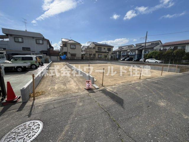 【建築条件なし】青梅市大門3丁目の前面道路含む現地写真