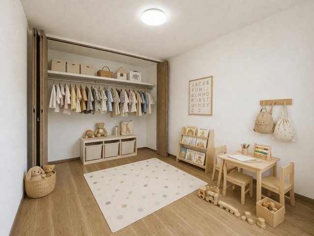 大将軍一条町　建築条件無土地|【施工例】※本画像は実際の写真にCG加工しております。家具は付属しておりません。
