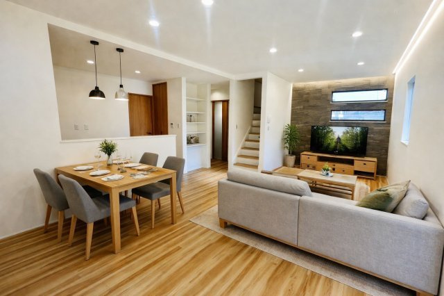 大将軍一条町　建築条件無土地|【施工例】※本画像は実際の写真にCG加工しております。家具は付属しておりません。
