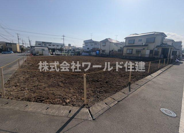 【建築条件なし】青梅市大門3丁目の前面道路含む現地写真