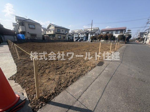 【建築条件なし】青梅市大門3丁目の前面道路含む現地写真