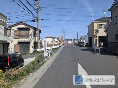 中古/川越市砂の前面道路含む現地写真|前面道路含む現地写真です