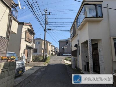 中古/川越市砂の前面道路含む現地写真|前面道路含む現地写真です
