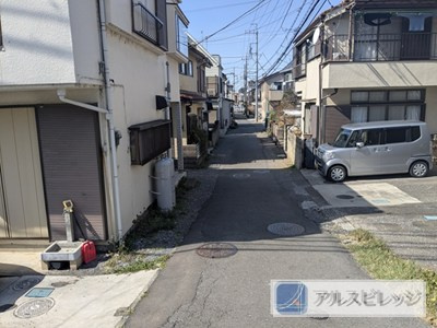 中古/川越市砂の前面道路含む現地写真|前面道路含む現地写真です
