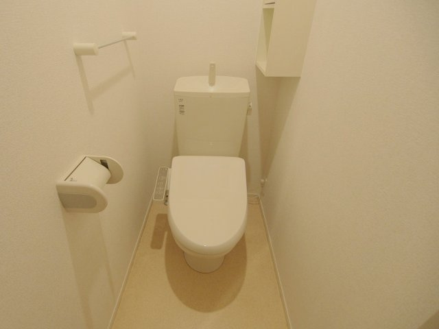 広島市安佐南区山本９丁目のアパートのトイレ