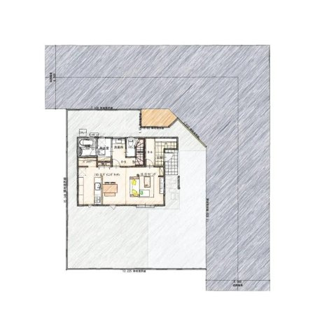 小山市城北6丁目　新築戸建4の区画図