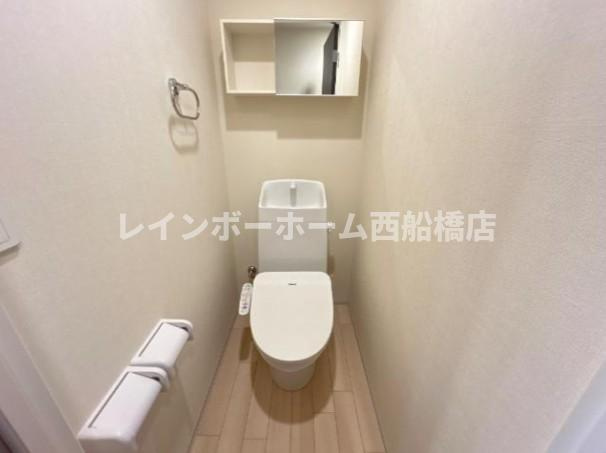 ピーニャ市川のトイレ