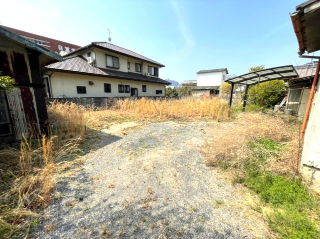 福山市新市町戸手　土地の外観